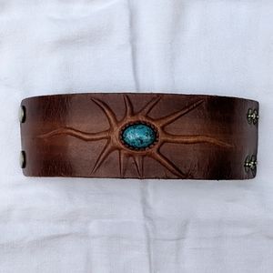 Brown Leather Bracelet